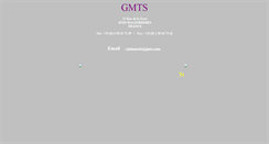 Desktop Screenshot of gmts.fr