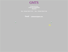 Tablet Screenshot of gmts.fr